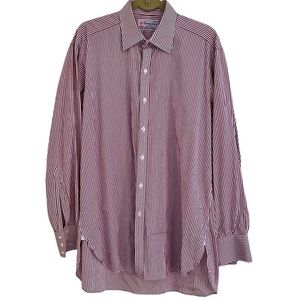 Turnbull & Asser Button Down Pinstripe Shirt